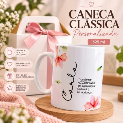 Caneca Clássica Personalizada 325 ml