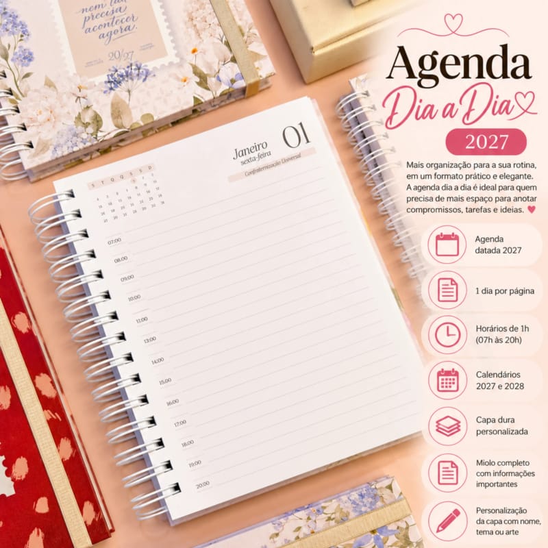 Agenda Dia a Dia 2027
